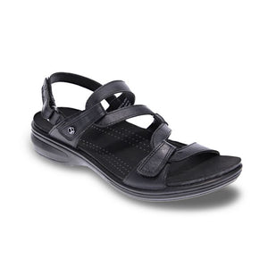 Revere Miami Adjustable Sandal Black