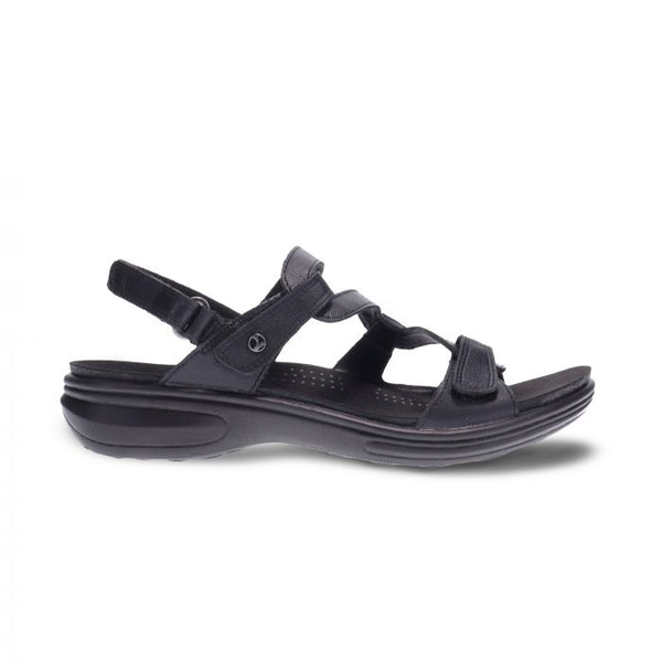 Revere Miami Adjustable Sandal Black