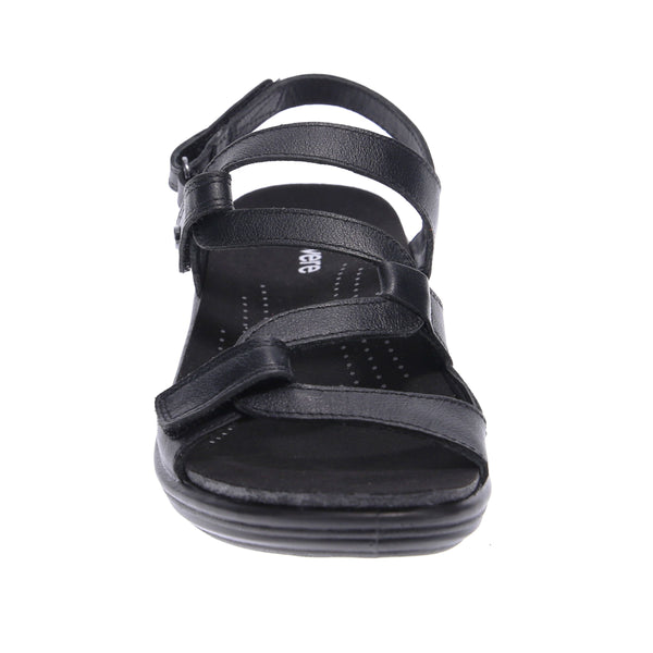 Revere Miami Adjustable Sandal Black